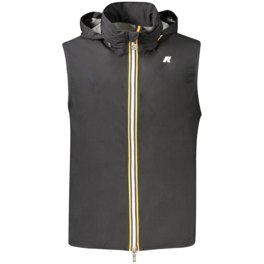 K-WAY Black Polyester Men's Men's Jacket